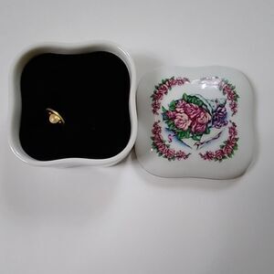 VTG 1985 Heritage Music Fine Porcelain Box Series Limitd Edition Of 19,500 Japan